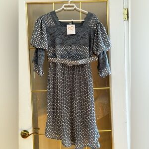 Brand new gray color dress size 3xl asian size